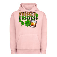 Pigment Salmon St. Patrick's Day whiskey business Urban Hoodie - OliviaCreatesArt