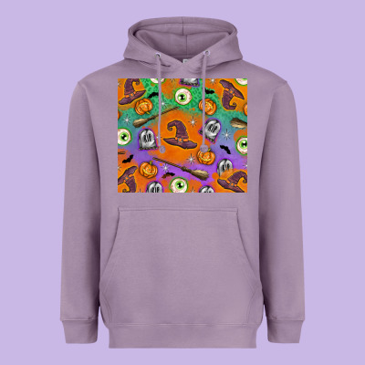 Halloween Heavyweight Hoodie Designed By Texasbilliewilder