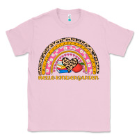Bubblegum Pink back to school rainbow hello kindergarten Classic Tee - AdoDesignShop