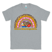 Heather Grey back to school rainbow hello kindergarten Classic Tee - AdoDesignShop