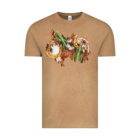 Vintage Camel horseshoe cowhide cactus patch Vintage Tee - AdoDesignShop
