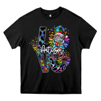 Black love autism Heavy Core Tee - SublimationCraftShop