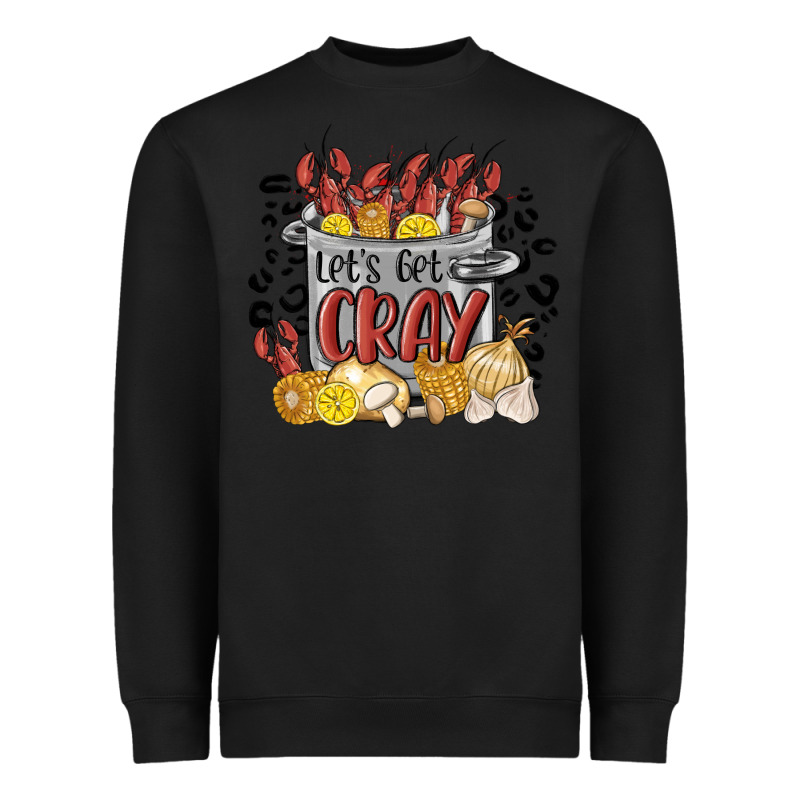 Let's Get Cray Crawfish Boil Heavyweight Sweatshirt by MaliasSmallBusiness | Teevron