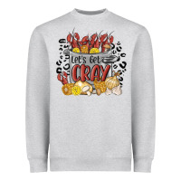 Heather Grey let's get cray crawfish boil Heavyweight Sweatshirt - MaliasSmallBusiness