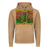 Vintage Camel sunflowers turquoise serape cactus tumbler Vintage Hoodie - Artiststas