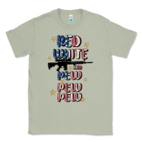 Matcha red white and pew pew pew Classic Tee - MaliasSmallBusiness