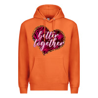 Carrot Better together Valentine's Day Premium Hoodie - HowdyJamesFarm