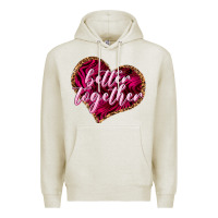 Oatmeal Heather Better together Valentine's Day Premium Hoodie - HowdyJamesFarm