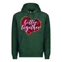 Sports Green Better together Valentine's Day Premium Hoodie - HowdyJamesFarm
