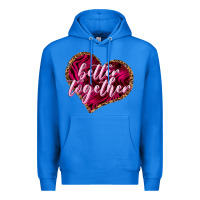 True Royal Better together Valentine's Day Premium Hoodie - HowdyJamesFarm