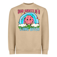 Mushroom your anxıett is a lying bitch malia Heavyweight Sweatshirt - MaliasSmallBusiness