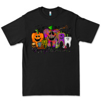 Black happy halloween tooth Premium Tee - RacoonDesign