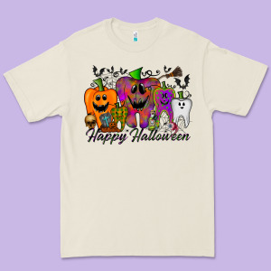 Happy Halloween Tooth Premium Tee Designed By Racoondesign
