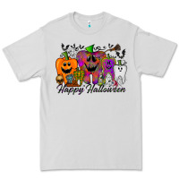 Dove Grey happy halloween tooth Premium Tee - RacoonDesign
