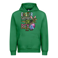 Emerald Easter Saurus Rex Urban Hoodie - OliviaCreatesArt