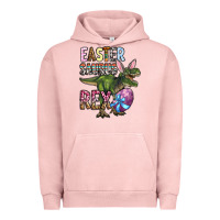 Pigment Salmon Easter Saurus Rex Urban Hoodie - OliviaCreatesArt