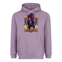 Lavender Bad Witch Black Woman Heavyweight Hoodie - texasbilliewilder