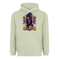 Matcha Bad Witch Black Woman Heavyweight Hoodie - texasbilliewilder