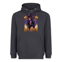 Smoke Bad Witch Black Woman Heavyweight Hoodie - texasbilliewilder