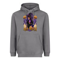 Bad Witch Black Woman Heavyweight Hoodie | Teevron