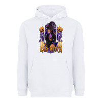 White Bad Witch Black Woman Heavyweight Hoodie - texasbilliewilder