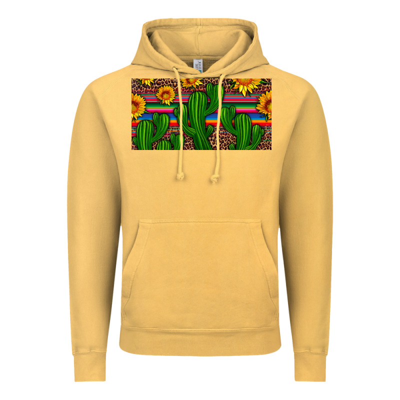 Sunflowers And Cactus License Plate Vintage Hoodie by Artiststas | Teevron
