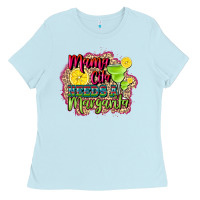 Baby Blue mama cita needs a margarita Ladies Tee - CTS Tumbler Store