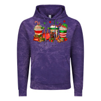 Cloud Purple Christmas elfs coffee Vintage Hoodie - Jasminsmagicworld