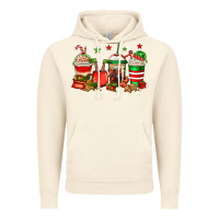 Vintage Artic Christmas elfs coffee Vintage Hoodie - Jasminsmagicworld