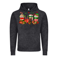 Vintage Black Christmas elfs coffee Vintage Hoodie - Jasminsmagicworld
