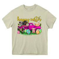 Mossy happy easter truck with farm animal Heavy Core Tee - Neo Western