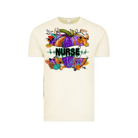 Vintage Arctic halloween nurse pumpkin Vintage Tee - NancyCooperArtShop