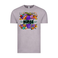 Vintage Zinc halloween nurse pumpkin Vintage Tee - NancyCooperArtShop