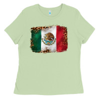 Matcha mexican and leopard flag Ladies Tee - CTS Tumbler Store