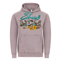 Vintage Zinc show mom aztec cowhide sunflower and arrow Vintage Hoodie - Artiststas