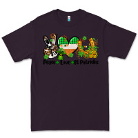 Plum peace love st patricks Premium Tee - AdoDesignShop