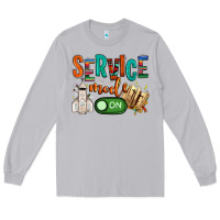 Moon Dust service mode on Long Sleeve Tee - NancyCooperArtShop