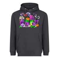 Smoke Halloween Coffee Cups Heavyweight Hoodie - texasbilliewilder