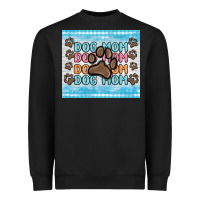 Black dog mom Heavyweight Sweatshirt - MaliasSmallBusiness