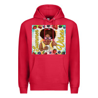 Cardinal summer vibes afro kid Premium Hoodie - TumblerDesignByShophia