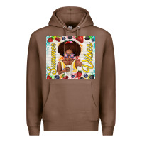 Chestnut summer vibes afro kid Premium Hoodie - TumblerDesignByShophia