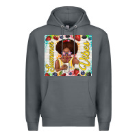 Rock summer vibes afro kid Premium Hoodie - TumblerDesignByShophia