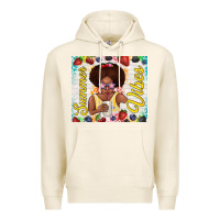 Tofu summer vibes afro kid Premium Hoodie - TumblerDesignByShophia