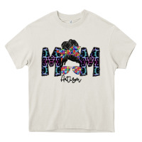Cream mom autism Heavy Core Tee - SublimationCraftShop