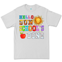 Dove Grey hello sun schools done Premium Tee - HRA Design Shop