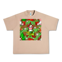 Burro Christmas unicorn and gift box Urban Heavy Tee - NancyCooperArtShop