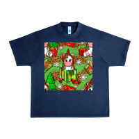 Navy Christmas unicorn and gift box Urban Heavy Tee - NancyCooperArtShop