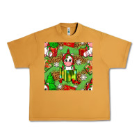 Peanut Butter Christmas unicorn and gift box Urban Heavy Tee - NancyCooperArtShop