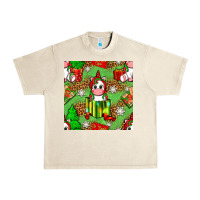 Sandshell Christmas unicorn and gift box Urban Heavy Tee - NancyCooperArtShop
