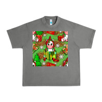 Tornado Christmas unicorn and gift box Urban Heavy Tee - NancyCooperArtShop
